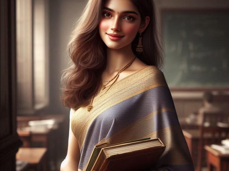 AI-inspired Gemini Saree blending tradition and technology