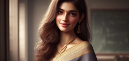 AI-inspired Gemini Saree blending tradition and technology