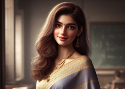 AI-inspired Gemini Saree blending tradition and technology